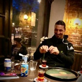 İbrahimovic iftar sofrasında